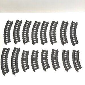 Thomas & Friends Trackmaster Grey Track 16 Piece Curved CS CL Lot